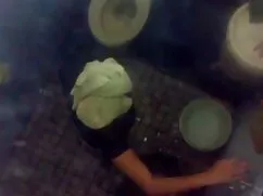 Kötött kéz-láb kötél ...